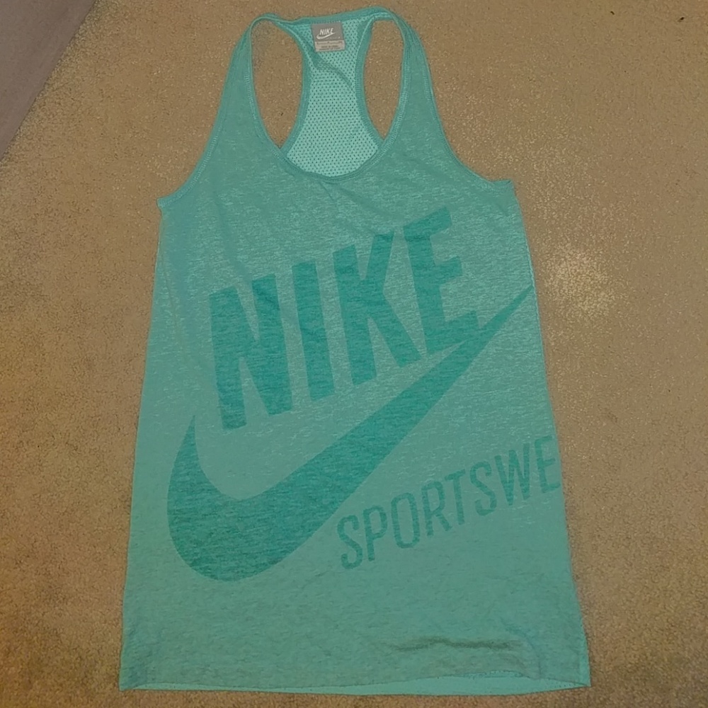 Nike racerback workout gym tank top shirt